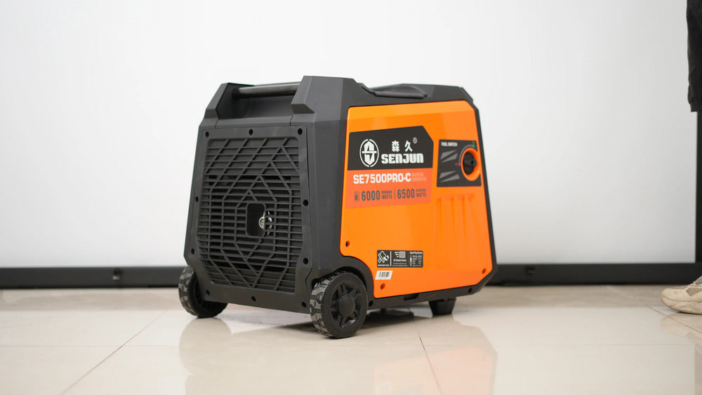 SE7500PRO-C 6000W Portable Generator | Dual Fuel | Gasoline | Silent Inverter